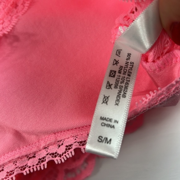 SEAMLESS STRETCH LACE BRA TOP REMOVABLE BRA PADS S/M L/XL NEW MINT PULL-On - Picture 13 of 13